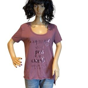 Bubba Gump Shrimp Co. Souvenir Tee Santa Monica Pier "Jenny and Me..." Sz Large